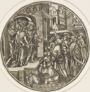 Ecce Homo, from The Passion, 1500/25. Creator: Master S.