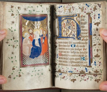 Book of Hours, c.1420 (20th century binding). Creator: Unknown.