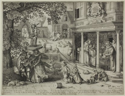 An Allegory of Relations between the Generations, 1608. Creator: Pieter Serwouters.