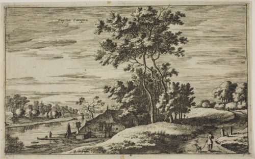 View Near Kampen, plate 4 from Views of Dutch Villages, c.1650. Creator: Roelant Roghman.