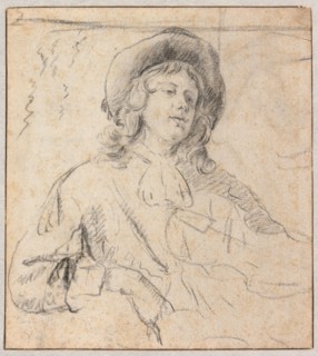 Violin Player, mid-17th century. Creator: Unknown.