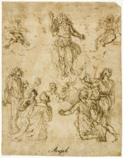 Ascension of Christ, n.d. Creator: Giulio Cesare Angeli.