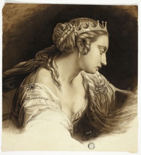 Weeping Queen, n.d. Creator: John Watson-Gordon.