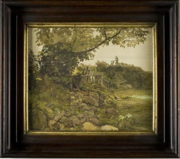 The Old Fence, n.d. Creator: Thomas Faed.