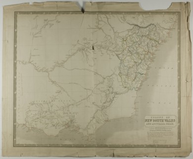 Colony of New South Wales and Australia Felix, n.d. Creator: W & AK Johnston.