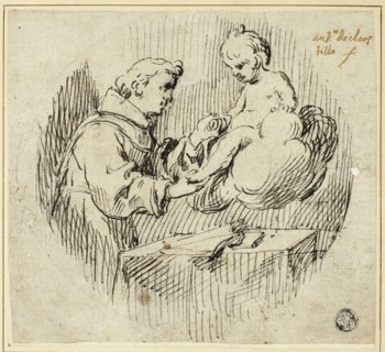 Saint Anthony of Padua with the Infant Jesus, n.d. Creator: Antonio del Castillo y Saavedra.