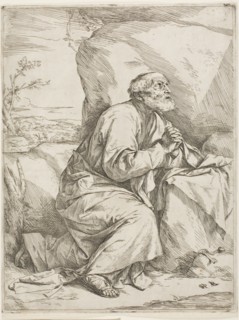 Saint Peter in the Desert, 1621. Creator: Jusepe de Ribera.