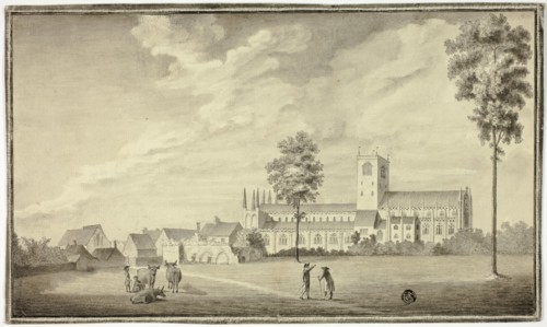 Old Abbey Church, 18th century. Creator: Ralph Bullock.