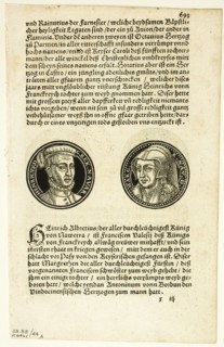 Medallion Portraits of Henry and Margaret of Navarre (recto) and Portraits of...1937. Creators: Hans Rudolf Manuel Deutsch, Max Geisberg.