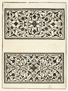 Ornamental Panels, n.d. Creators: Hans Rudolf Manuel Deutsch, Andrea Gessner.