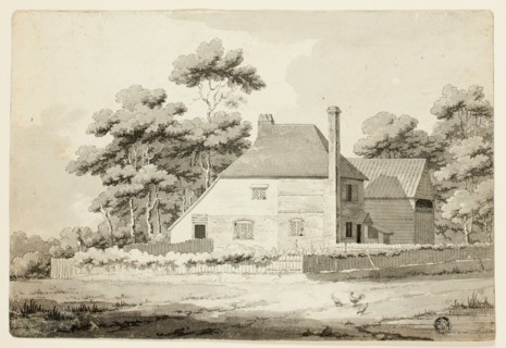 English Farmhouse, n.d. Creator: Samuel Hieronymus Grimm.