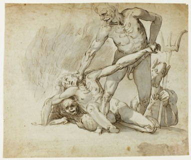 The Damned in Hell, n.d. Creator: Unknown.