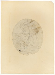 Three Nude Figures, n.d. Creator: John Brown.