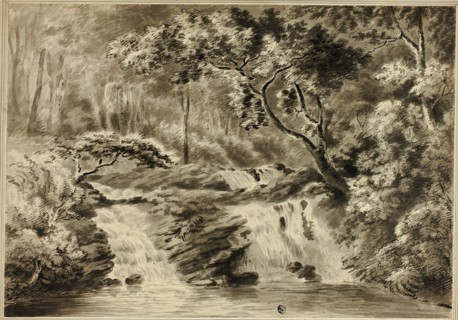 Waterfalls and Woods, n.d. Creator: Amos Green.