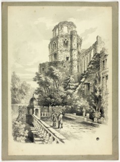 Heidelberg Castle, c.1830. Creator: Unknown.