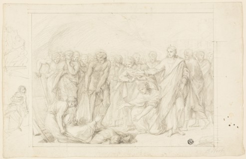 Death of Ananias, n.d. Creator: Benjamin West.