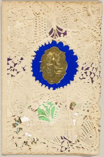 Untitled Valentine (Cupid and Butterflies), 1860/69. Creator: Berlin & Jones.