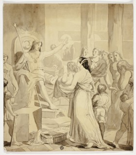 Scene from 'A Winter's Tale', n.d. Creator: Charles Robert Leslie.