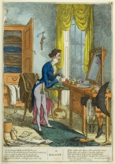 A Dandy, published 1818. Creator: Charles Williams.