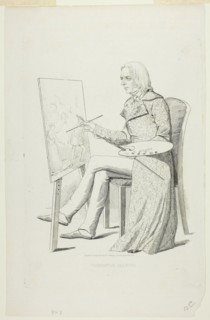 Washington Allston, 1843. Creator: David Claypoole Johnston.