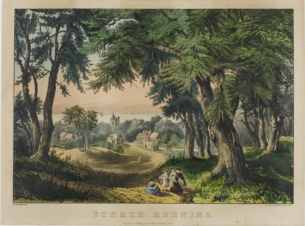 Summer Morning, 1862. Creator: Frances Flora Bond Palmer.