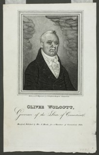 Oliver Wolcott, Governor of Connecticut, 1819. Creator: Isaac Sanford.