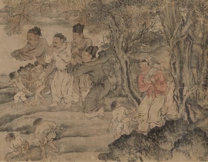 Yang Pu Moving His Family, Yuan dynasty (1279-1368). Creator: Unknown.