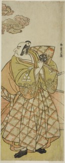 The Actor Nakamura Nakazo I as Watanabe no Tsuna in the Play Shitenno Tonoi no... c. 1781. Creator: Shunsho.