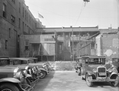 Mexican quarter of Los Angeles, California, 1936. Creator: Dorothea Lange.