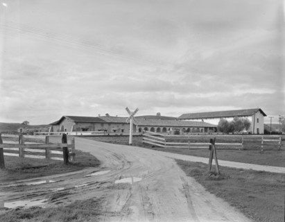 San Miguel Mission, erected 1797 by the Franciscan Fathers, California, 1936. Creator: Dorothea Lange.