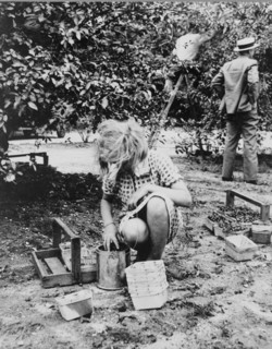 Young cherry picker, near Millville, New Jersey, 1936. Creator: Dorothea Lange.