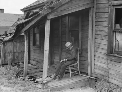 Old age near Washington, Pennsylvania, 1936. Creator: Dorothea Lange.