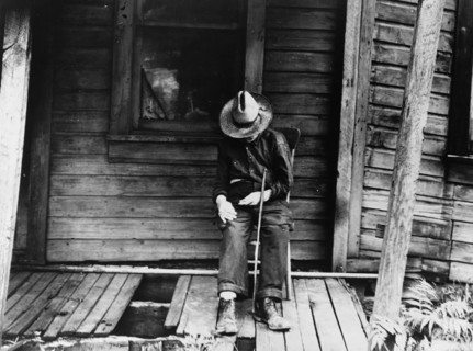 Old age near Washington, Pennsylvania, 1936. Creator: Dorothea Lange.