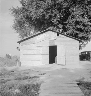 Church in Oklahoma County, Elm Grove, Oklahoma, 1936. Creator: Dorothea Lange.
