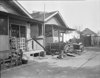 Mexican quarter of Los Angeles, California, 1936. Creator: Dorothea Lange.