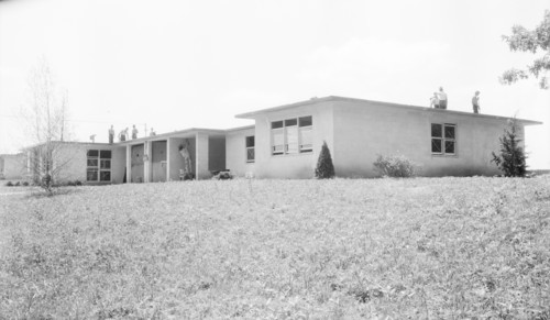 Type house for two families...New Jersey, 1936. Creator: Dorothea Lange.