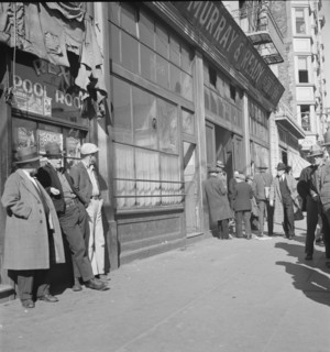 Skid Row, Howard Street, San Francisco, California, 1937. Creator: Dorothea Lange.