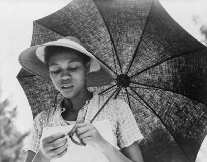 Louisiana Negress, 1937. Creator: Dorothea Lange.