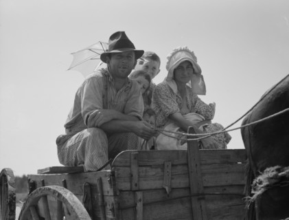 Sharecropper family near Hazlehurst, Georgia, 1937. Creator: Dorothea Lange.