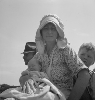 Sharecropper family near Hazlehurst, Georgia, 1937. Creator: Dorothea Lange.