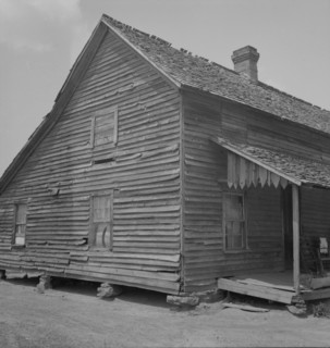 White sharecropper's house near Gaffney, South Carolina, 1937. Creator: Dorothea Lange.