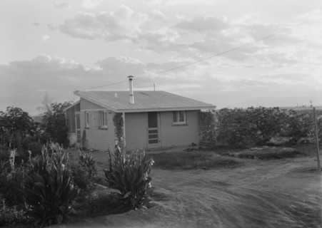 Type house at "Garden Homes", Kern County, California, 1938. Creator: Dorothea Lange.