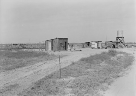 Home of rural rehabilitation client, Tulare County, California, 1938. Creator: Dorothea Lange.
