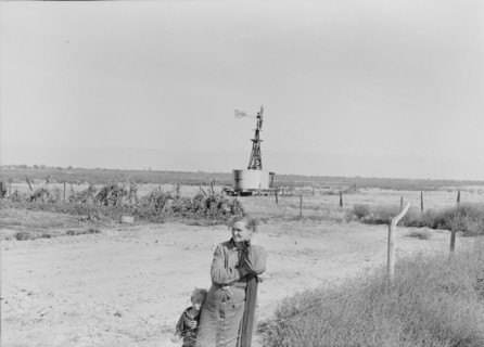 Rural rehabilitation client assisted by the FSA...Tulare County, California, 1938. Creator: Dorothea Lange.