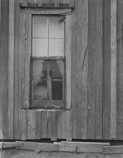Detail of Texas Panhandle tenant farmer's house, 1937. Creator: Dorothea Lange.