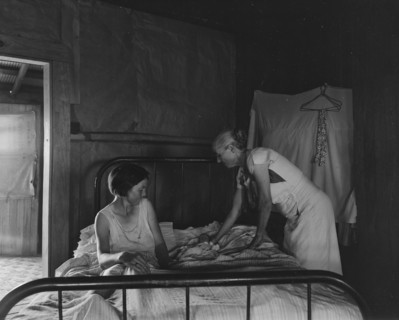Grandmother, mother, and new born baby of a sharecropper family near Cleveland, Mississippi, 1937. Creator: Dorothea Lange.