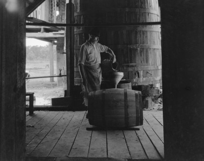 Turpentine "stiller" near Valdosta, Georgia, 1937. Creator: Dorothea Lange.