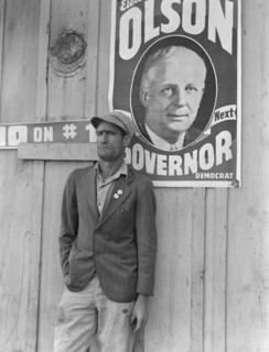 Migratory field worker, leader of the cotton strike of October 1938, Kern County, California, 1938. Creator: Dorothea Lange.