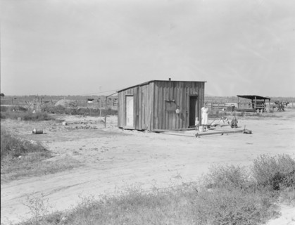 Home of rural rehabilitation client, Tulare County, California, 1938. Creator: Dorothea Lange.