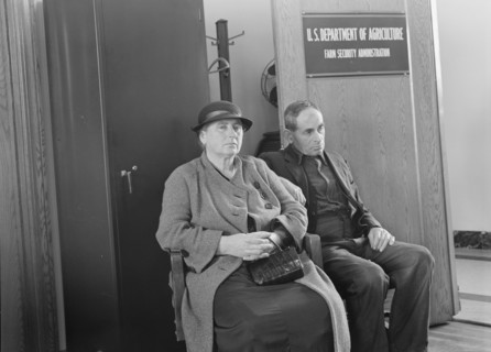 Tenant Purchase applicants, Stockton, California, 1938. Creator: Dorothea Lange.